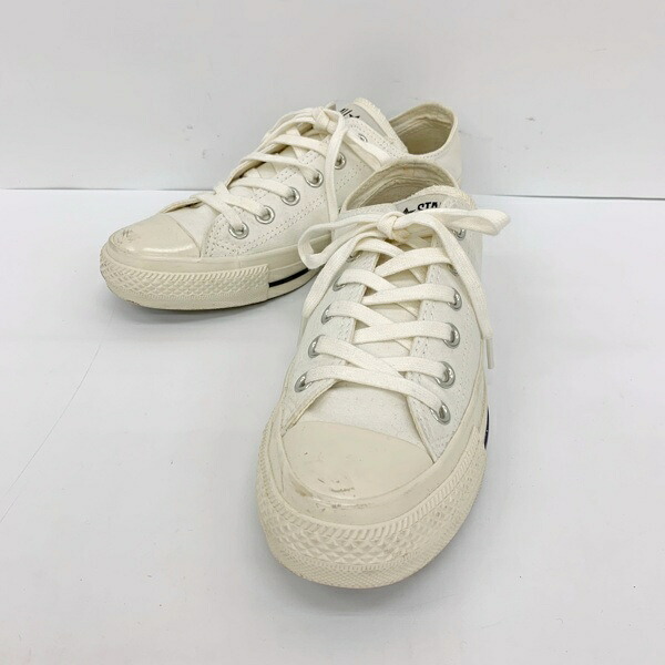 【中古】CONVERSE コンバース MADISONBLUE スニーカー ALL STAR U.S. ORIGINATOR 1SC907 レディース 24cm ホワイト 靴 IF19175■｜福井の買取販売　サンステップ