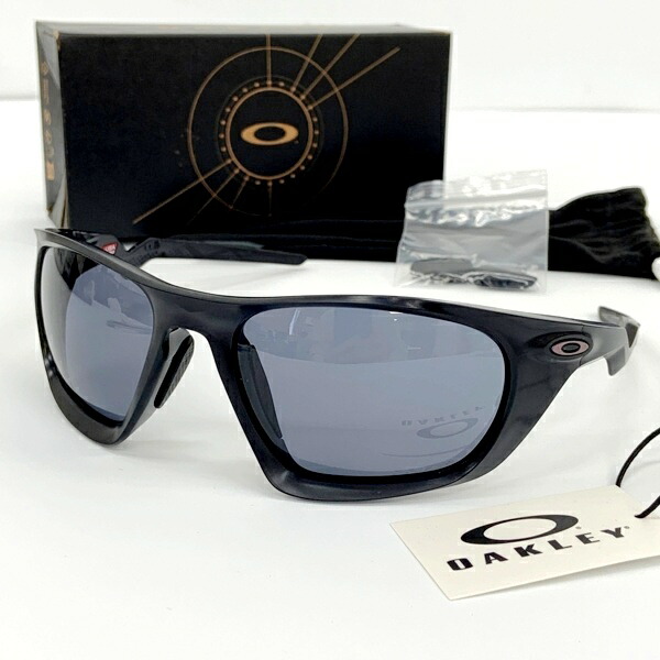 【中古】 OAKLEY オーク材ロバート・エドワード・リー LATARALLS ラテラリス 黒眼鏡 OO9431-0260 ハイラップフレーム メンズ 60□19 126 黒いこと 薄墨色 服飾小物 DF19375■
