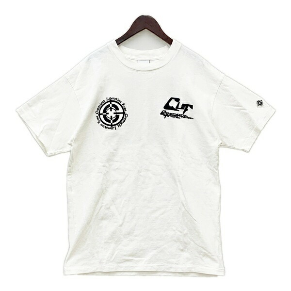 【中古】 READYMADE 小母さんお手伝いさん BIG RE TARGET S/S TEE ビッグ アールイー かっこうの的 半袖ティーシャツ メンズ L大きさ 白いこと トップス DM19296■