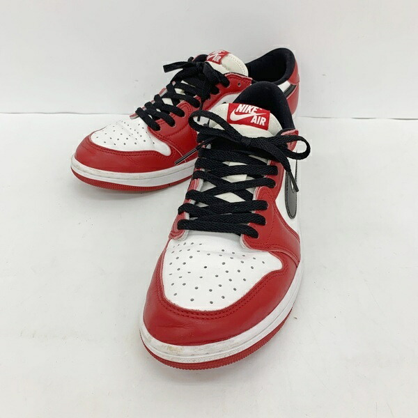 【中古】NIKE ナイキ Air Jordan 1 Retro Low OG Chicago スニーカー シューズ HQ6998-600 メンズ 28cm ホワイト レッド 靴 DF19771■｜福井の買取販売　サンステップ