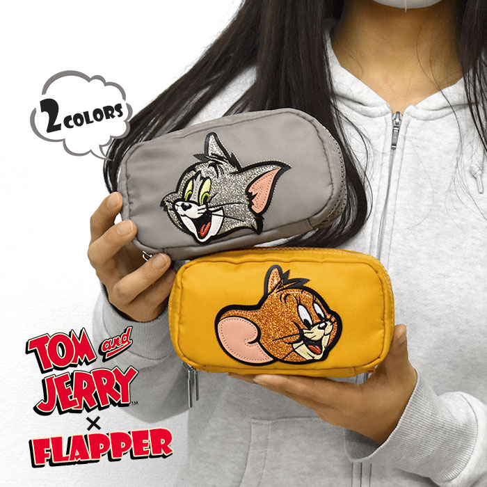 楽天市場 トムとジェリー Tom And Jerry チーズポーチ レディース ポーチ グッズ トム ジェリー 小物 化粧ポーチ チーズ かわいい キッズ 子供 プレゼント 大きめ 小物入れ キャラクター ファスナー 通勤 通学 黄色 おしゃれ W Tj001 モデルストリート Model Street