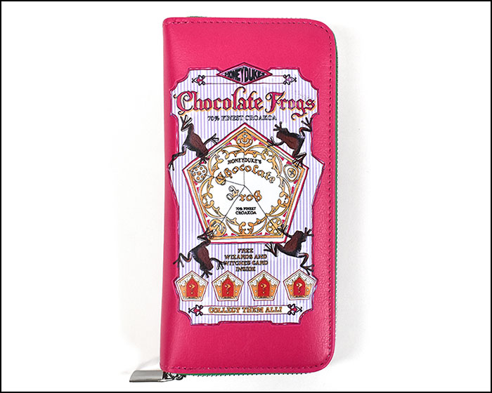 即日出荷 Flapper フラッパー ハリーポッター カエルチョコ ラウンドファスナー 長財布 レディース 女性 女子 メンズ 男性 男子 長サイフ 財布 大人可愛い かわいい 可愛い おしゃれ 通勤 通学 大容量 フェイクレザー 合成皮革 合皮 レザー 革 Pu グッズ 雑貨 小物 コラボ