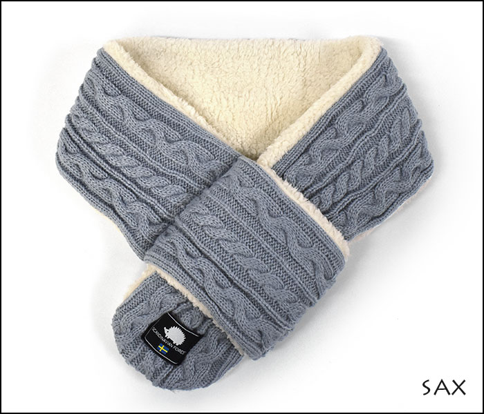 SCANDINAVIANFORESTスカンジナビアンフォレストニットボア2wayティペット