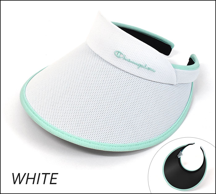 市場 Champion かわいい テニス メンズ サンバイザー 自転車 メッシュ チャンピオン クリップバイザー スポーツ Uvカット レディース かっこいい ゴルフ