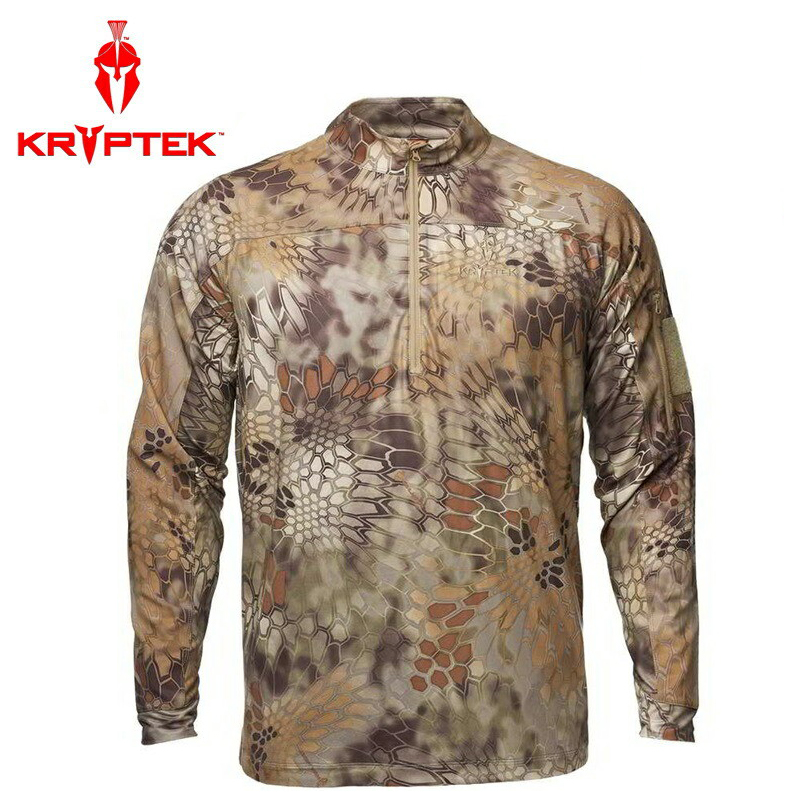 【楽天市場】Kryptek クリプテック 正規品 TORA 1/4 ZIP 長袖 T 