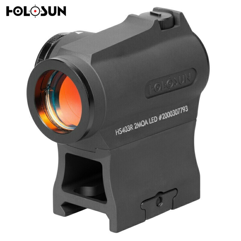【ポイント2倍！23日12時迄】HOLOSUN / ホロサン ドットサイト HS403R Micro レッドドット サバゲー ダットサイト ｜ 送料無料