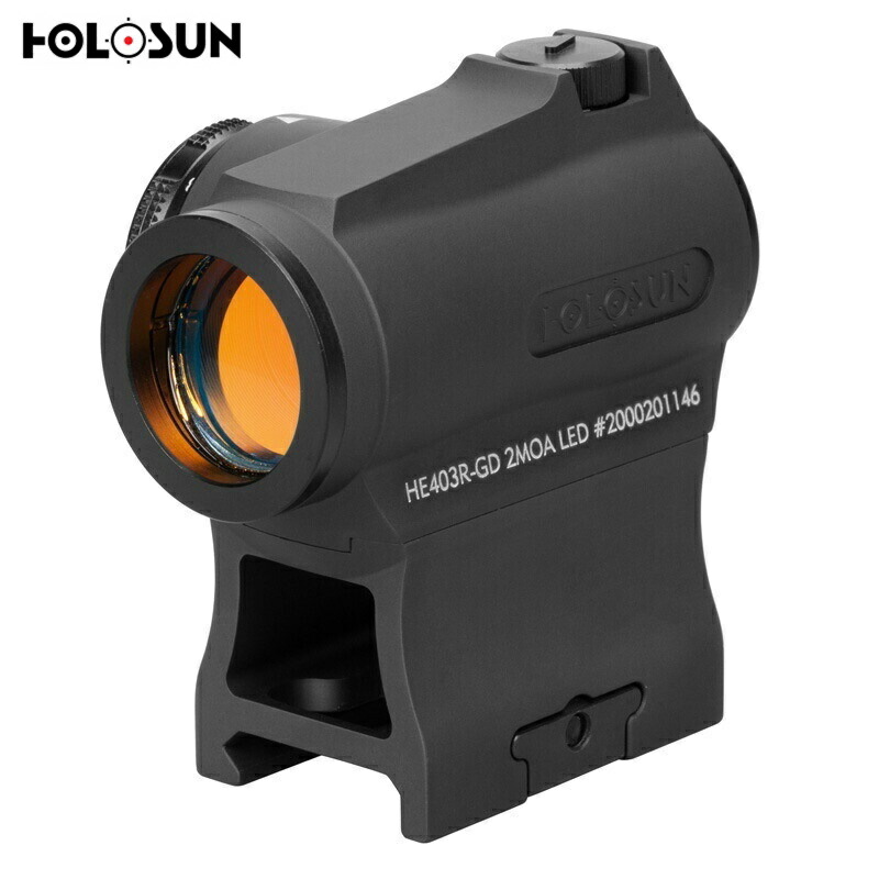 楽天市場】HOLOSUN ドットサイト HS403B 照準器 LED 2MOA