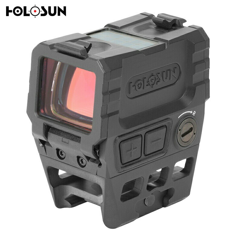 【ポイント2倍！23日12時迄】HOLOSUN / ホロサン ドットサイト AEMS 211301 Open Reflex レッドサークルドット ｜ サバゲー ダットサイト 送料無料