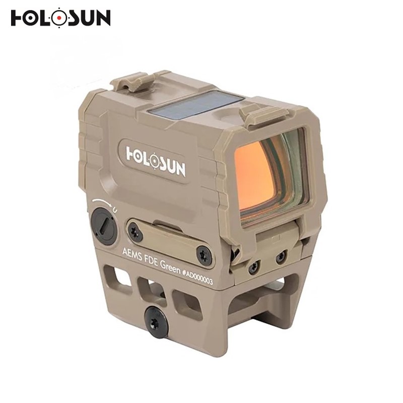 【ポイント2倍！5/30 12時迄】HOLOSUN / ホロサン ドットサイト AEMS 221311 Open Reflex グリーン サークル ダットサイト [AEMS 221311 FDE ]