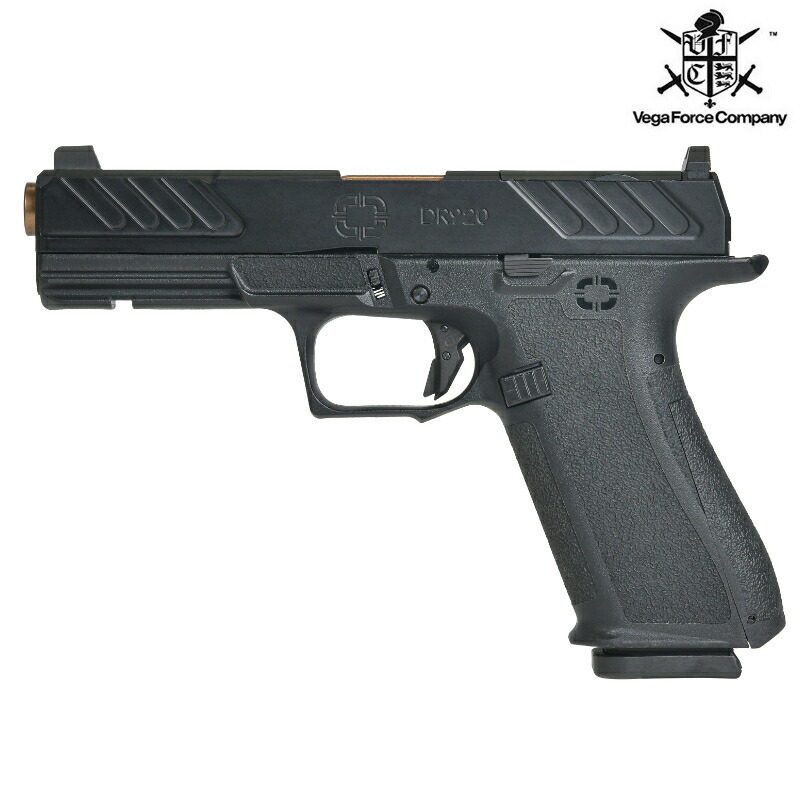 【ポイント5倍！22日10時迄】VFC / ベガフォースカンパニー EMG&times;SHADOW SYSTEMS 正規ライセンス 日本版 DR920FS GBB ガスブローバック ハンドガン (BRONZE BARREL) [EA3J-DR920FS-BK01]｜サバゲー サバイバルゲーム トイガン エアガン ガスガン GLOCK グロック｜ミリタリーブラッド