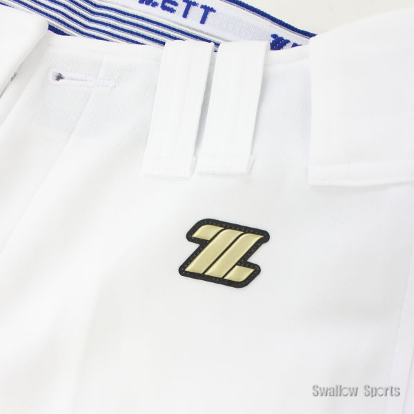 毎週更新 ゼット ZETT 野球 MECHAPAM メカパン ユニフォーム 練習着 レギュラーパンツ ヒザ2重補強 BU1282P 1100 ホワイト 