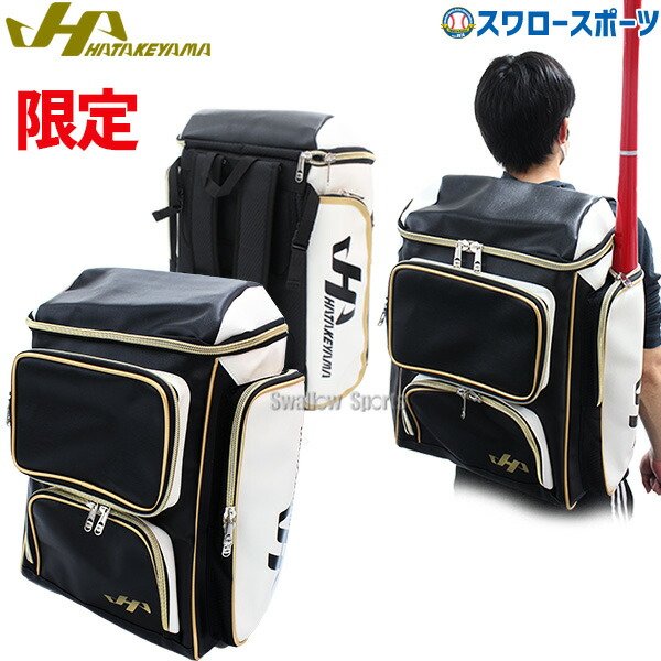 野球 ハタケヤマ バックパック リュック ブラック HKR-10PKB HATAKEYAMA