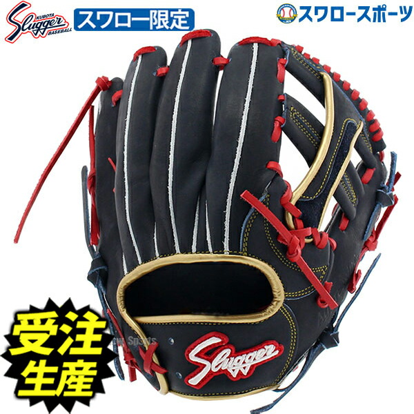 久保田 スラッガー オーダー 軟式 内野手用 グローブ L7S3 浅村モデル 久保田スラッガー オリジナルオーダーグラブ 軟式用 内野手用