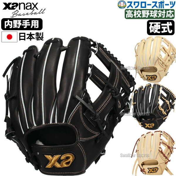 ザナックス XANAX トラスト ベーシックライン 硬式 内野手兼投手用グローブ BHG24GP1T 4387 Amazon | 野球 ザナックス 硬式グローブ グラブ トラスト