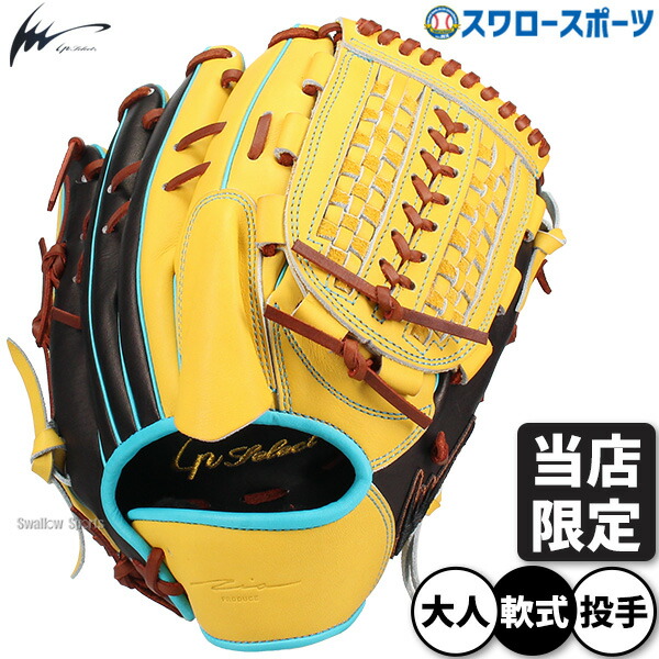 野球 アイピーセレクト 軟式グローブ グラブ 軟式用 投手用 ピッチャー用 スワロー限定 大人用 一般用 プログレスRBコレクション Ip001-Pr-SG3 IpSelect 野球用品スワロースポーツ