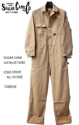 楽天市場】SUGAR CANE シュガーケーン デッドストック オールインワン