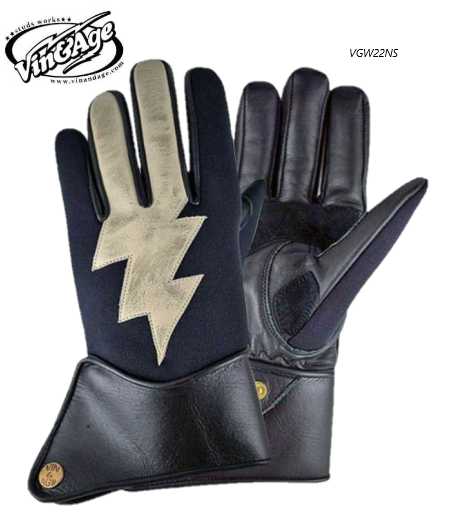 ヴィン&エイジ(VIN&AGE)VGW22NS WINTER GROVE NAUGHTY SERIES LEATHER GLOVES 牛革 ナーティーグローブ エイジング加工 アメカジ ヴィンテージ バイカー ライダー 手袋 グローブ 革|SWAPMEET