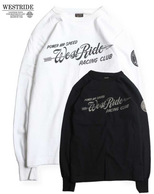 楽天市場】WESTRIDE ウエストライド【HEAVY BORDER LONG TEE