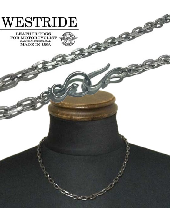 CHOOKE WEST RIDE　 シルバー 925 フック ネックレス 60 CHOOKE WEST RIDE シルバー 925 フック ネックレス 60