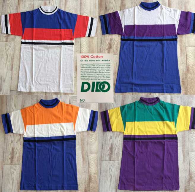 【楽天市場】DIDO モックネックTシャツ パネルボーダー4色 90年代デットスットク：SWAPMEET
