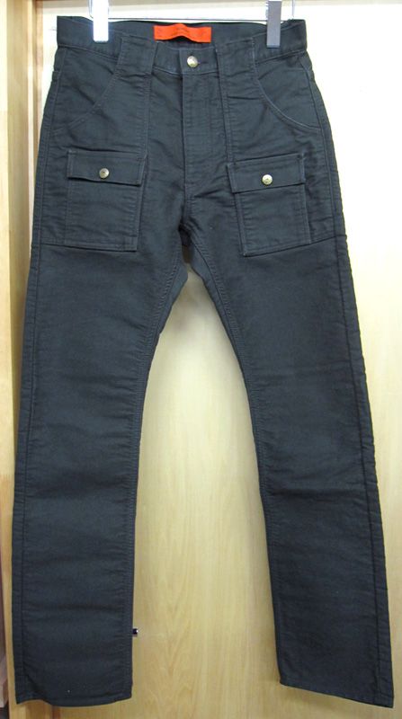 ゴーウエスト(GOWEST) GWP1052MLS POST BUSH PANTS-MOLESKINE-OLIVE【送料無料】ポケット付きパンツ アメカジ ヴィンテージボトムス|SWAPMEET