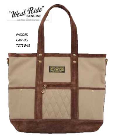 楽天市場】WESTRIDE(ウエストライド)PADDED TOTE BAG LEATHER -BLK/BRN