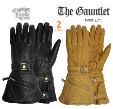 バイクウェア・装備 KADOYA K'S LEATHER GAUNTLET-OLDIES Leather Gloves Gauntlet Leather Gloves | Kadoya Official