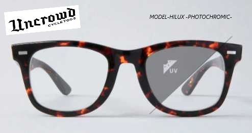 UNCROWD （アンクラウド ）Model-HILUX　Photochromic　UC018　　調光サングラス　眼鏡　日本製　ブルコ　バイカー｜ＳＷＡＰＭＥＥＴ