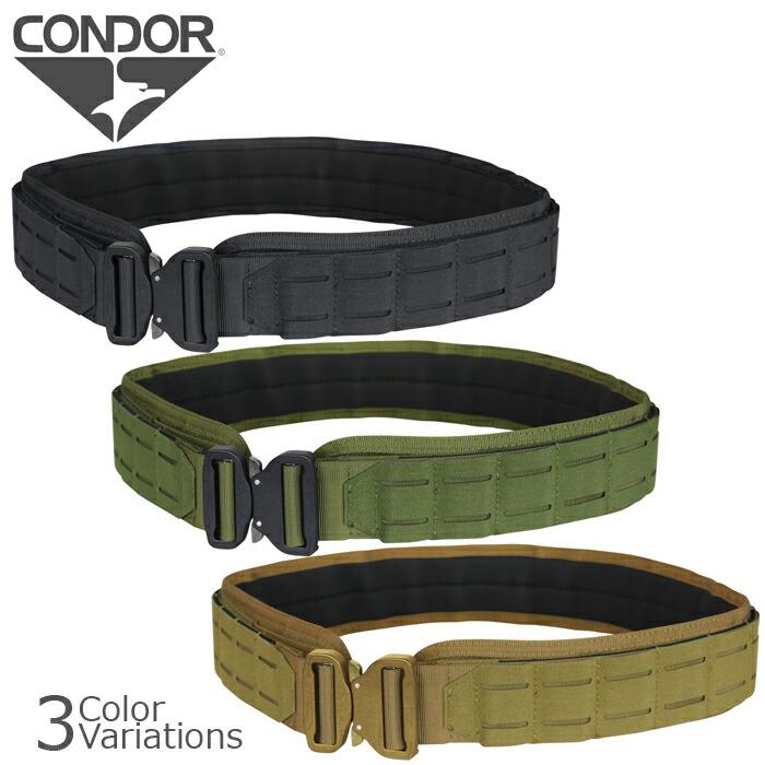 【全品P5倍★マラソン期間限定！5月23日20：00～27日1：59まで】CONDOR（コンドル ） LCS COBRA GUN BELT コブラ ガン ベルト 121175