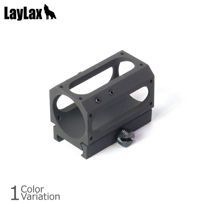 【全品P5倍★マラソン期間限定！5月23日20：00～27日1：59まで】LAYLAX（ライラックス） レイルマウントブロック フラッシュライト用 (26mm径)