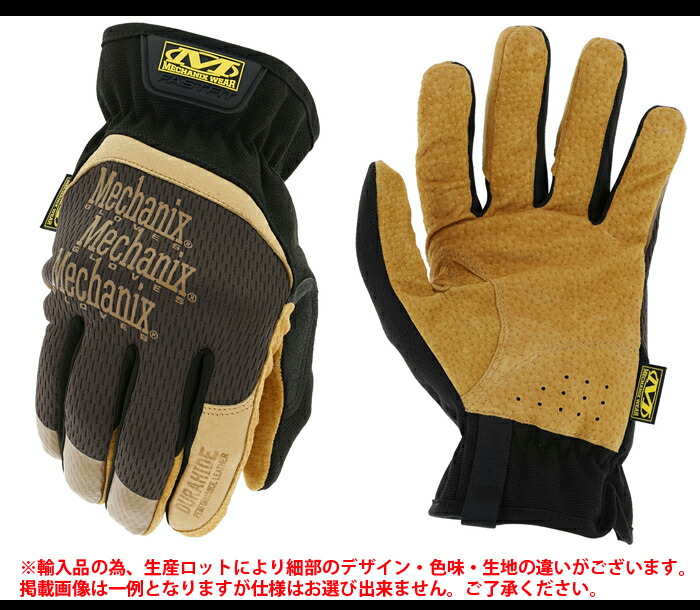 市場 MECHANIX FIT ファスト Leather FAST メカニクス Glove レザー ウェアー WEAR