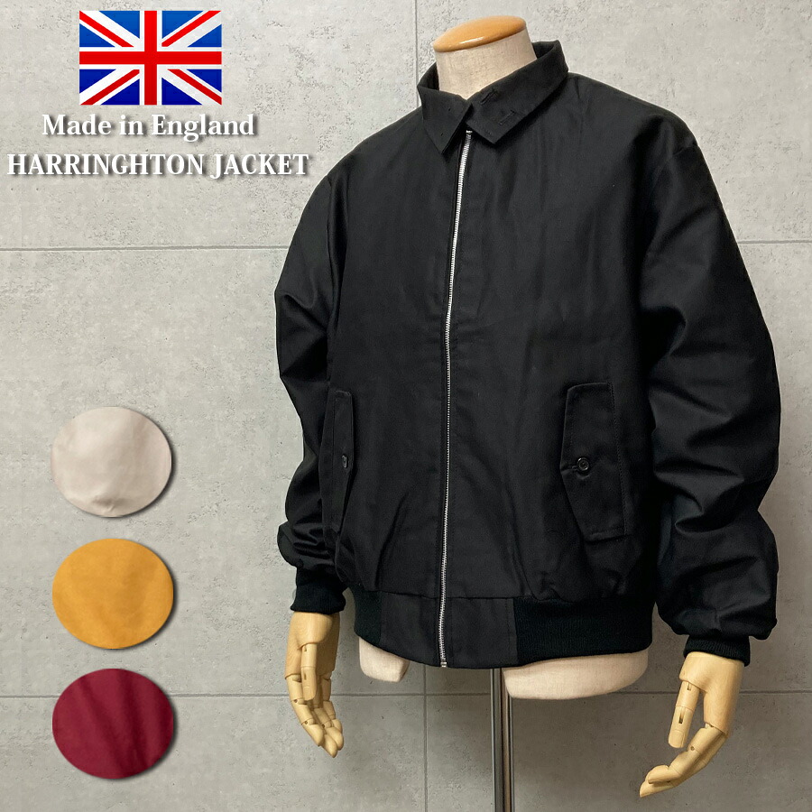 【P10倍】Made インチ England HARRINGHTON JACKET【全品P10倍★6月4日20：00～11日01：59まで！】
