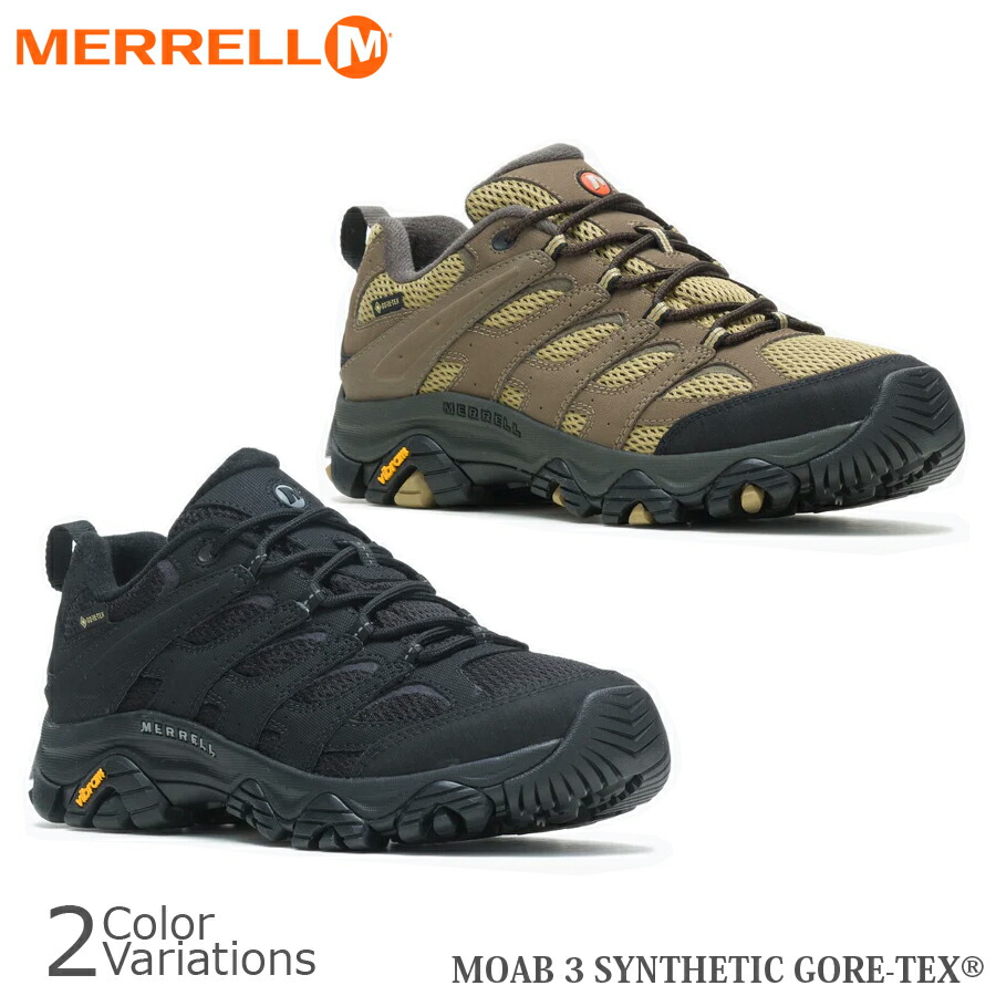 【P10倍】MERRELL（メレル） MOAB 3 SYNTHETIC GORE-TEX モアブ 3 シンセティック ゴアテックス【全品P10倍★6月4日20：00～11日01：59まで！】