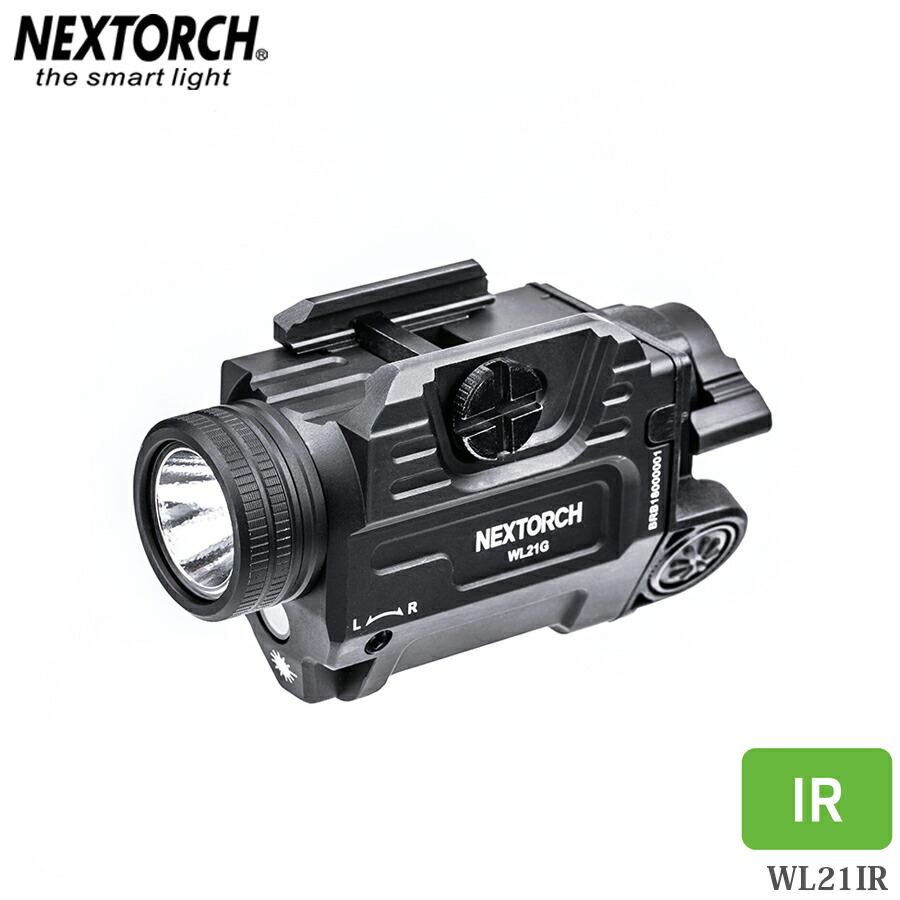 NEXTORCH WL50 IR フラッシュライト NEXTORCH WL50 Weapon Light – 550 Lumen Rail-Mounted Tactical
