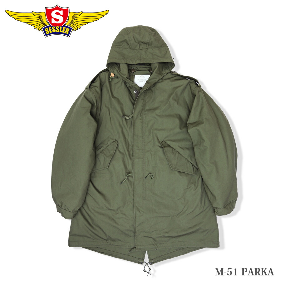 SESSLER（セスラ） M-51 PARKA キルティング ライナー付 ses0203909.jpg