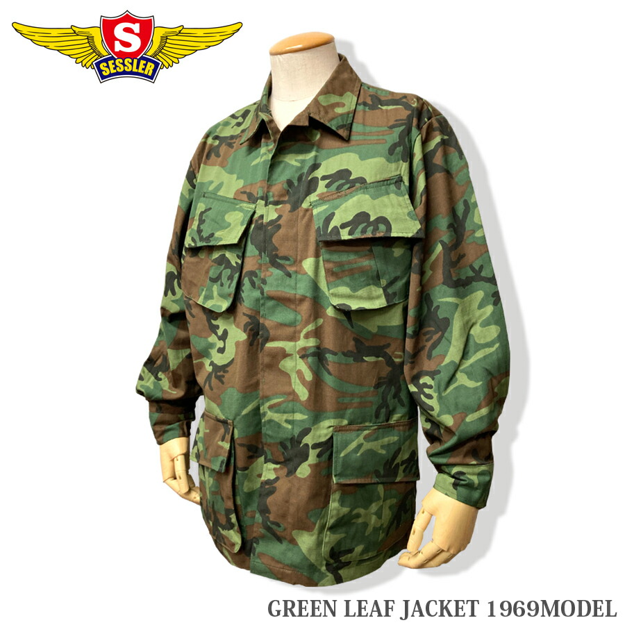 SESSLER（セスラ） GREEN LEAF JACKET グリーンリーフ ジャケット 【中田商店】 A-1125