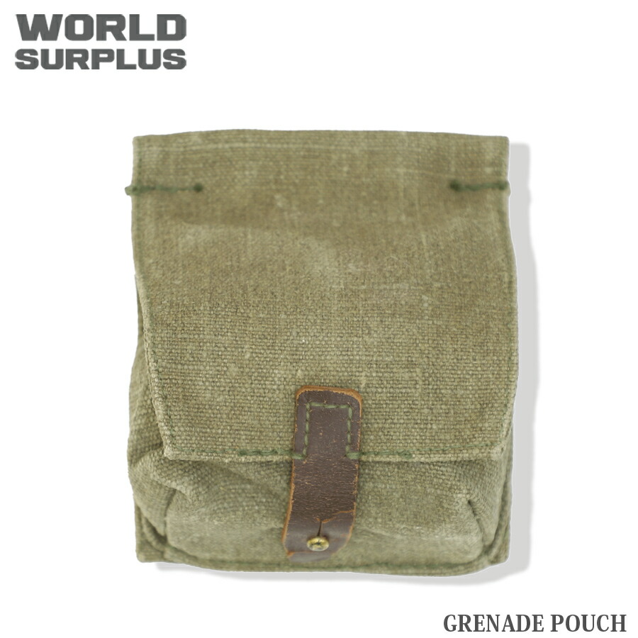 米軍 3連 グレネード ポーチ CARRIER GRENEDE 3POCKET 米軍 ナム戦期 3連ポーチ（CARRIER, GRENEDE, 3POCKET）
