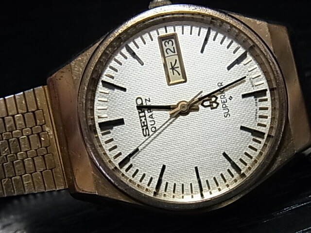 SEIKO SUPERIOR クォーツ 時計　不動 SEIKO SUPERIOR 3883-7000 Morpho dial｜スーペリア モルフォ蝶