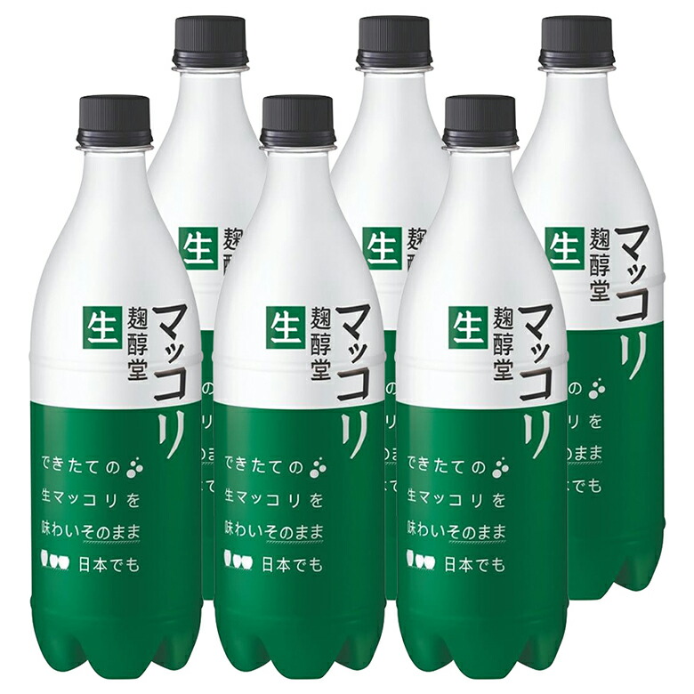 楽天市場】1000億プリバイオマッコリ 750ml×6本セット 麹醇堂 プロ