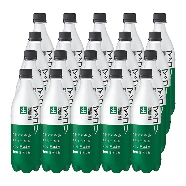 麹醇堂 生マッコリ 750ml×20本セット クッスンダン韓国お酒 韓国マッコリ 通常便