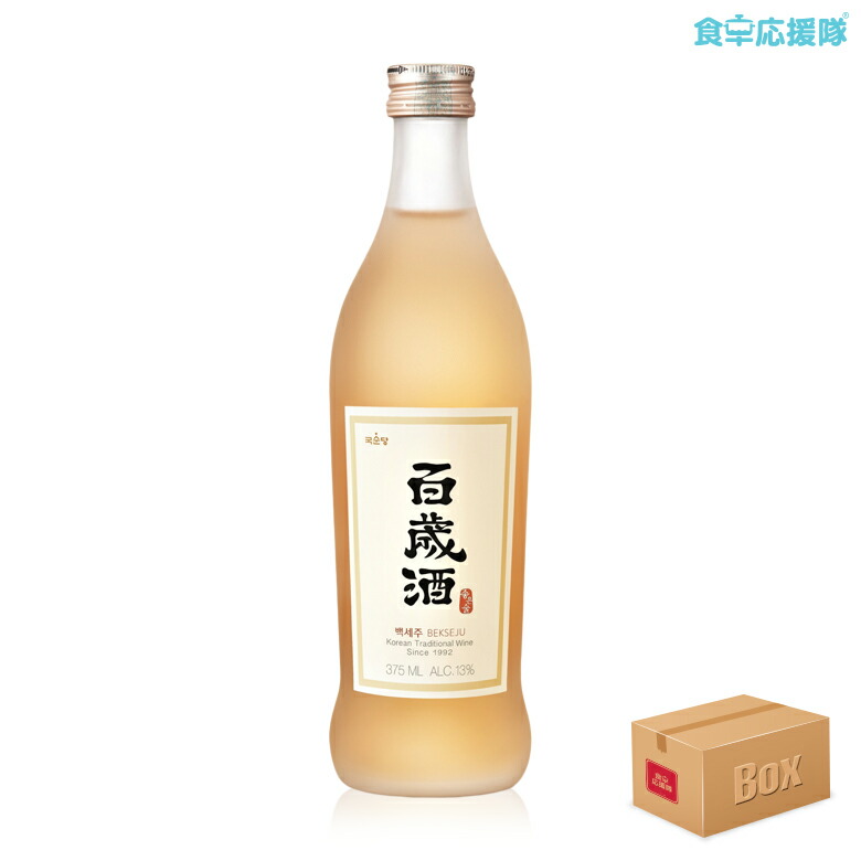 お酒　韓国 楽天市場】百歳酒 ベクセジュ 375mlx1本 韓国リキュール 韓国お