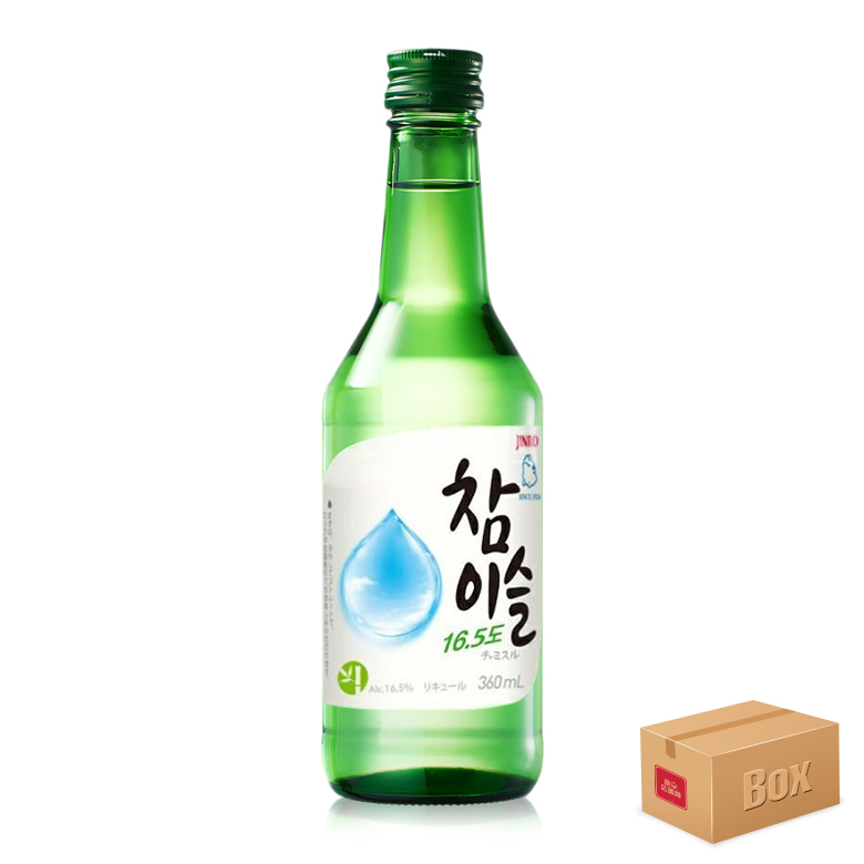 楽天市場】チャミスル 360ml ×40本 1ケース 韓国焼酎 アルコール16.5