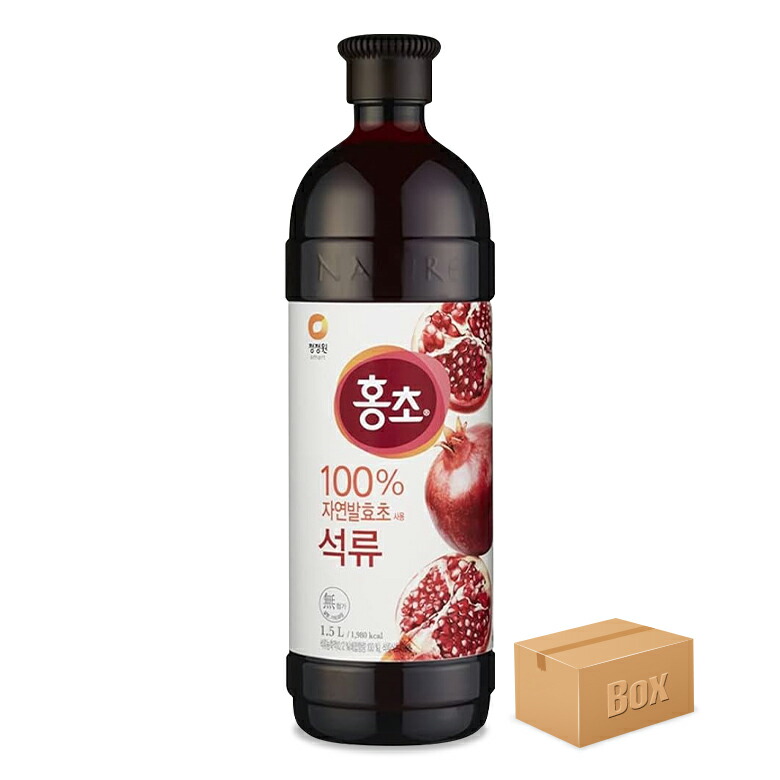 紅酢 ざくろ 1500ml 12本 ホンチョ 大容量 飲むお酢 ざくろ酢