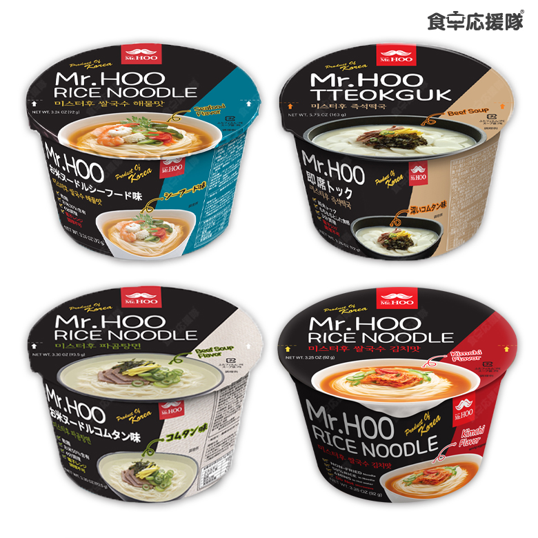 【楽天市場】Mr.Hoo 選べる4個セット (トック、コムタン味、キムチ味、シーフード味)：食卓応援隊