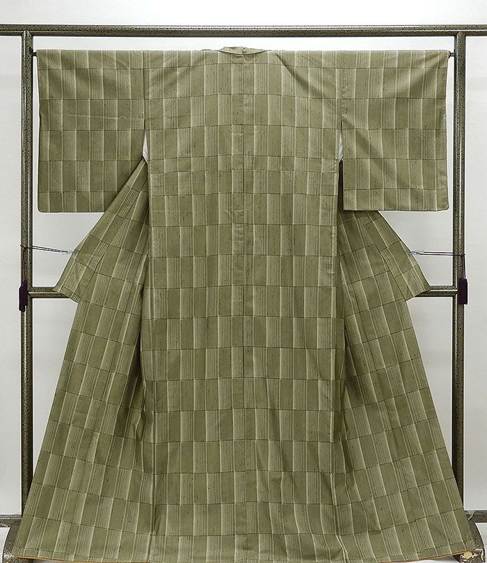 楽天市場】新春SALE＼30％OFFクーポン配布中／紬 未着用 正絹 井桁花