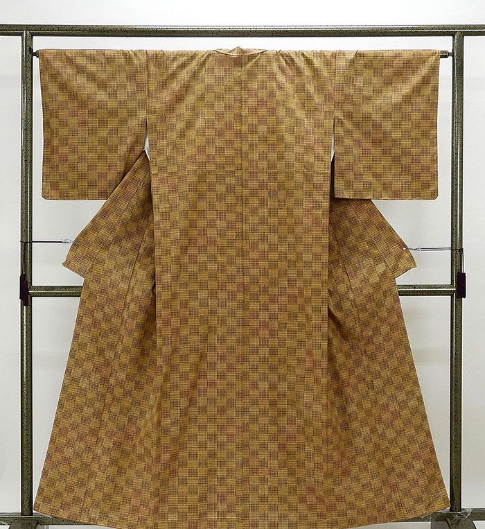 楽天市場】紬 未着用美品 正絹 絞り染師 清鈴 身丈156.5cm 裄丈62cm