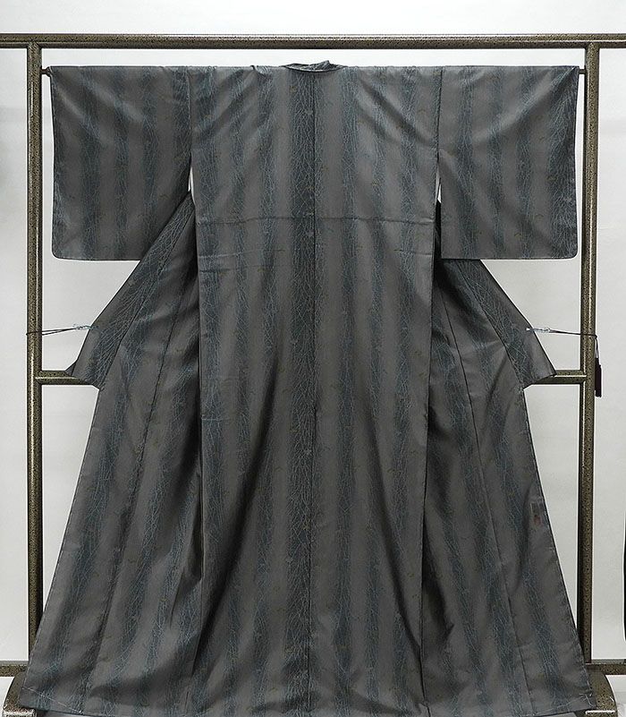 楽天市場】新春SALE＼30％OFFクーポン配布中／紬 未着用 正絹 紬 縦縞