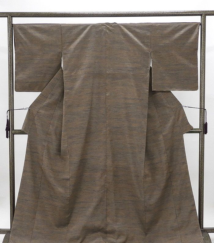 楽天市場】【ポイント10倍】紬 未着用 正絹 古結城紬 亀甲縦縞模様