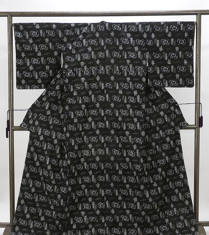 楽天市場】新春SALE＼30％OFFクーポン配布中／紬 未着用 正絹 紬 縦縞