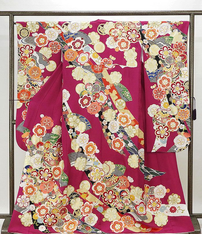 楽天市場】50％割引＼30％OFF+20％クーポン／振袖 新品仕立済 正絹